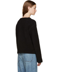 Женский черный свитер от Simon Miller