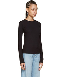 Женский черный свитер от Simon Miller