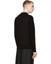 Мужской черный свитер от Kolor