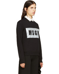 Женский черный свитер от MSGM