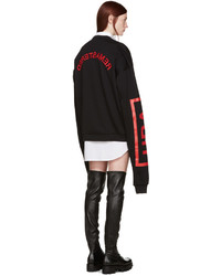 Женский черный свитер от Hood by Air