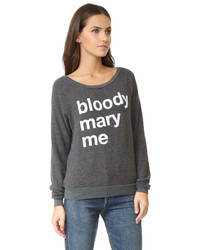 Женский черный свитер от Sol Angeles