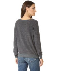 Женский черный свитер от Sol Angeles