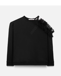 Женский черный свитер от Christopher Kane