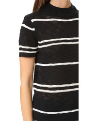 Женский черный свитер от Knot Sisters