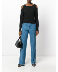 Женский черный свитер от Vanessa Seward