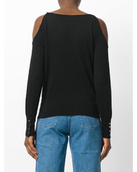 Женский черный свитер от Vanessa Seward