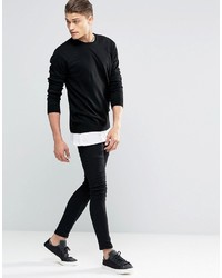 Мужской черный свитер от French Connection