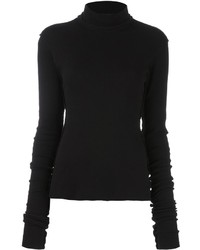 Женский черный свитер от Damir Doma
