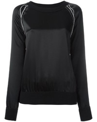 Женский черный свитер от DKNY