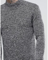 Мужской черный свитер от Dr. Denim