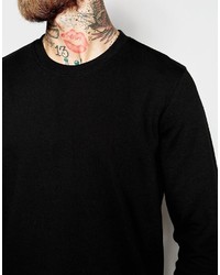 Мужской черный свитер от Dr. Denim