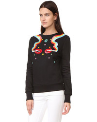 Женский черный свитер от Olympia Le-Tan