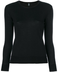 Женский черный свитер от Eleventy