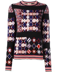Женский черный свитер от Emilio Pucci
