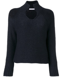 Женский черный свитер от Fabiana Filippi