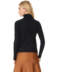 Женский черный свитер от Diane von Furstenberg