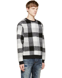 Мужской черный свитер от Mostly Heard Rarely Seen