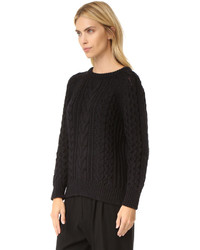 Женский черный свитер от Nili Lotan