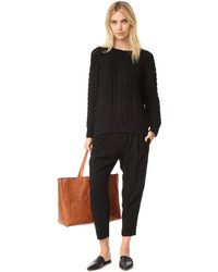 Женский черный свитер от Nili Lotan