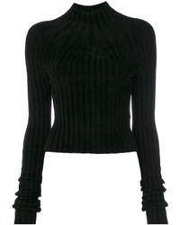 Женский черный свитер от Helmut Lang