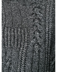 Мужской черный свитер от Rochas