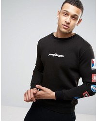 Мужской черный свитер от Hype