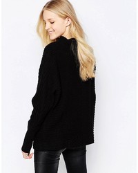 Женский черный свитер от Vila