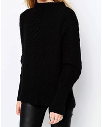 Женский черный свитер от Vila