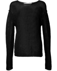 Мужской черный свитер от Isabel Benenato