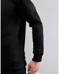 Мужской черный свитер от Jack and Jones