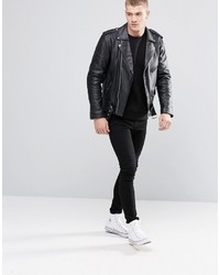 Мужской черный свитер от Jack and Jones