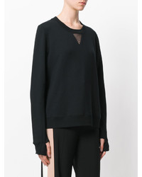 Женский черный свитер от Versace