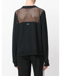 Женский черный свитер от Versace