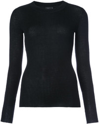 Женский черный свитер от Joseph