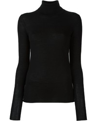 Женский черный свитер от Joseph