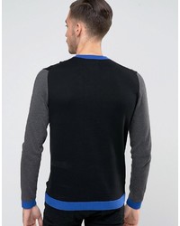 Мужской черный свитер от Lambretta