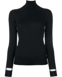 Женский черный свитер от Lanvin