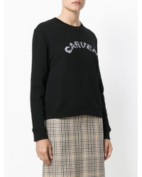 Женский черный свитер от Carven