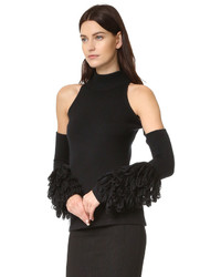 Женский черный свитер от JONATHAN SIMKHAI