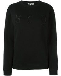 Женский черный свитер от McQ by Alexander McQueen