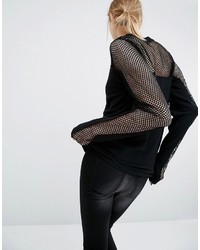 Женский черный свитер от Cheap Monday