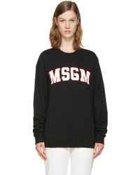 Женский черный свитер от MSGM