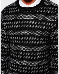 Мужской черный свитер от NATIVE YOUTH