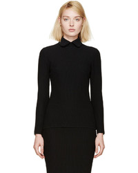 Женский черный свитер от Nina Ricci