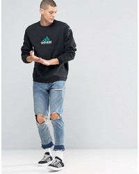 Мужской черный свитер от adidas