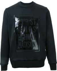 Мужской черный свитер от Ovadia & Sons