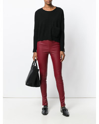 Женский черный свитер от Twin-Set