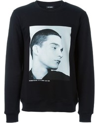 Мужской черный свитер от Raf Simons