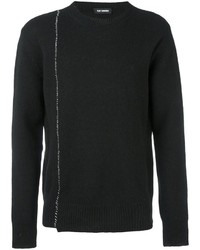 Мужской черный свитер от Raf Simons